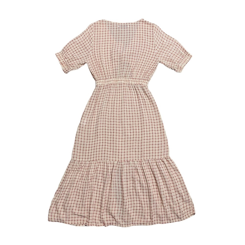 Faithful the Brand Maple Gingham Ditsy Midi Dress - Picture 5 of 10